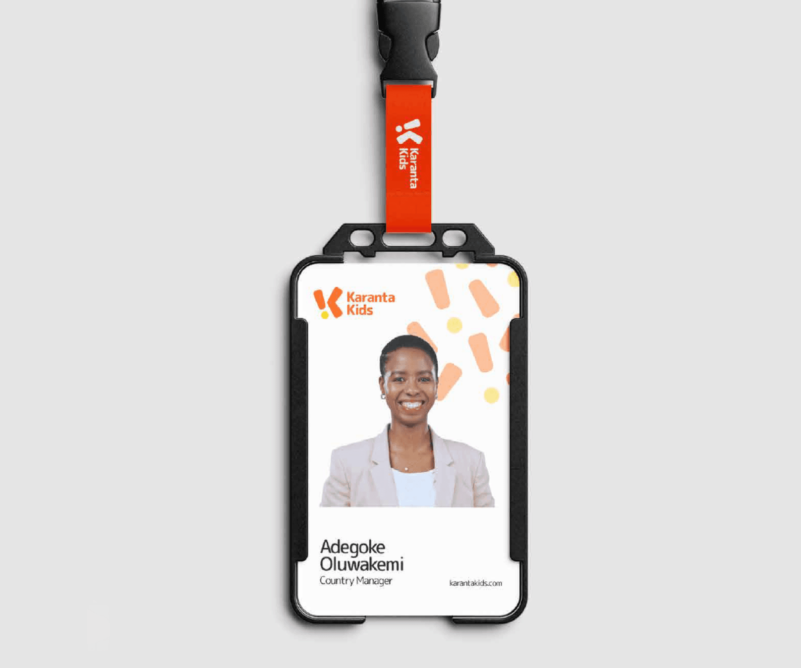 Karanta Kids ID badge
