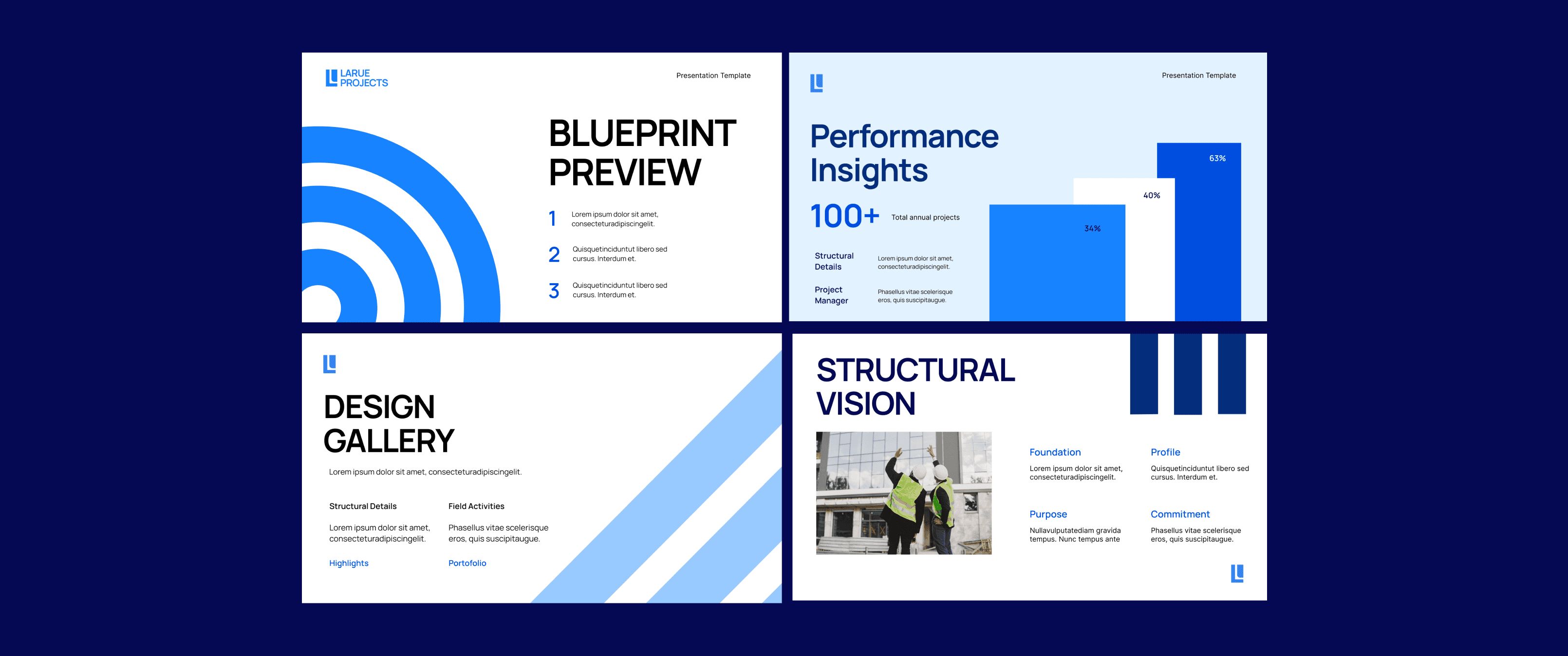 Larue Projects presentation slides